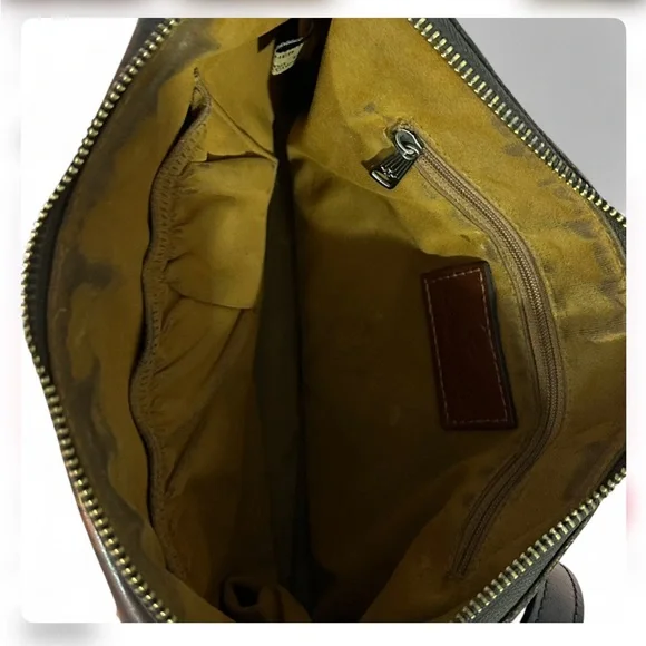 Patricia Nash Kirby East West Floral Leather Crossbody Bag - Picture 6 of 10